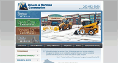 Desktop Screenshot of delucaandhartman.com